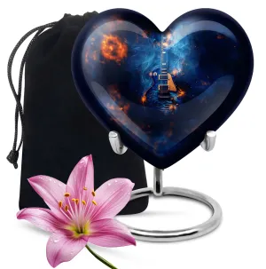 Heartfelt Harmony: Cremation Guitar Urn for Tranquil Remembrance