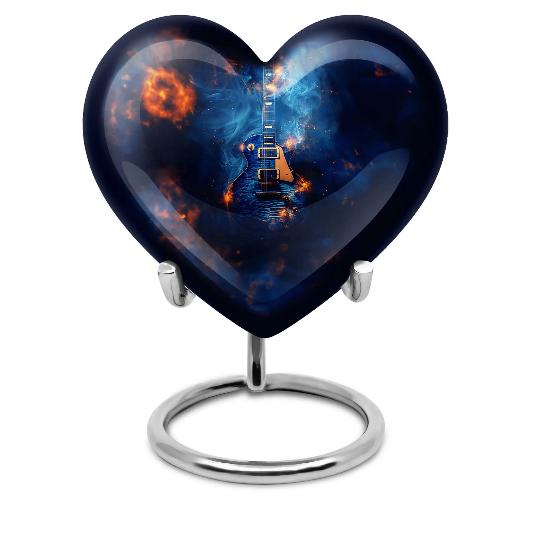 Heartfelt Harmony: Cremation Guitar Urn for Tranquil Remembrance