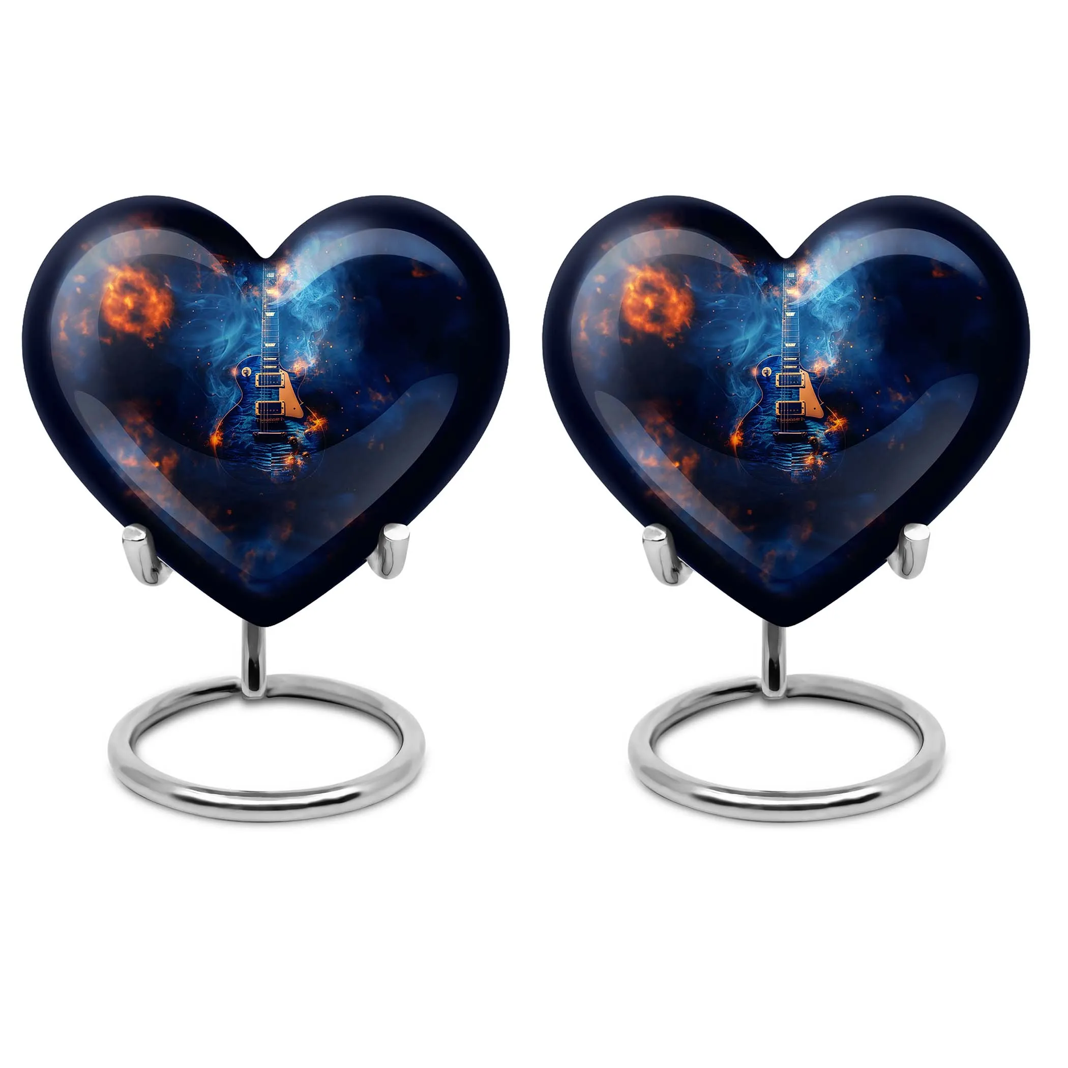 Heartfelt Harmony: Cremation Guitar Urn for Tranquil Remembrance