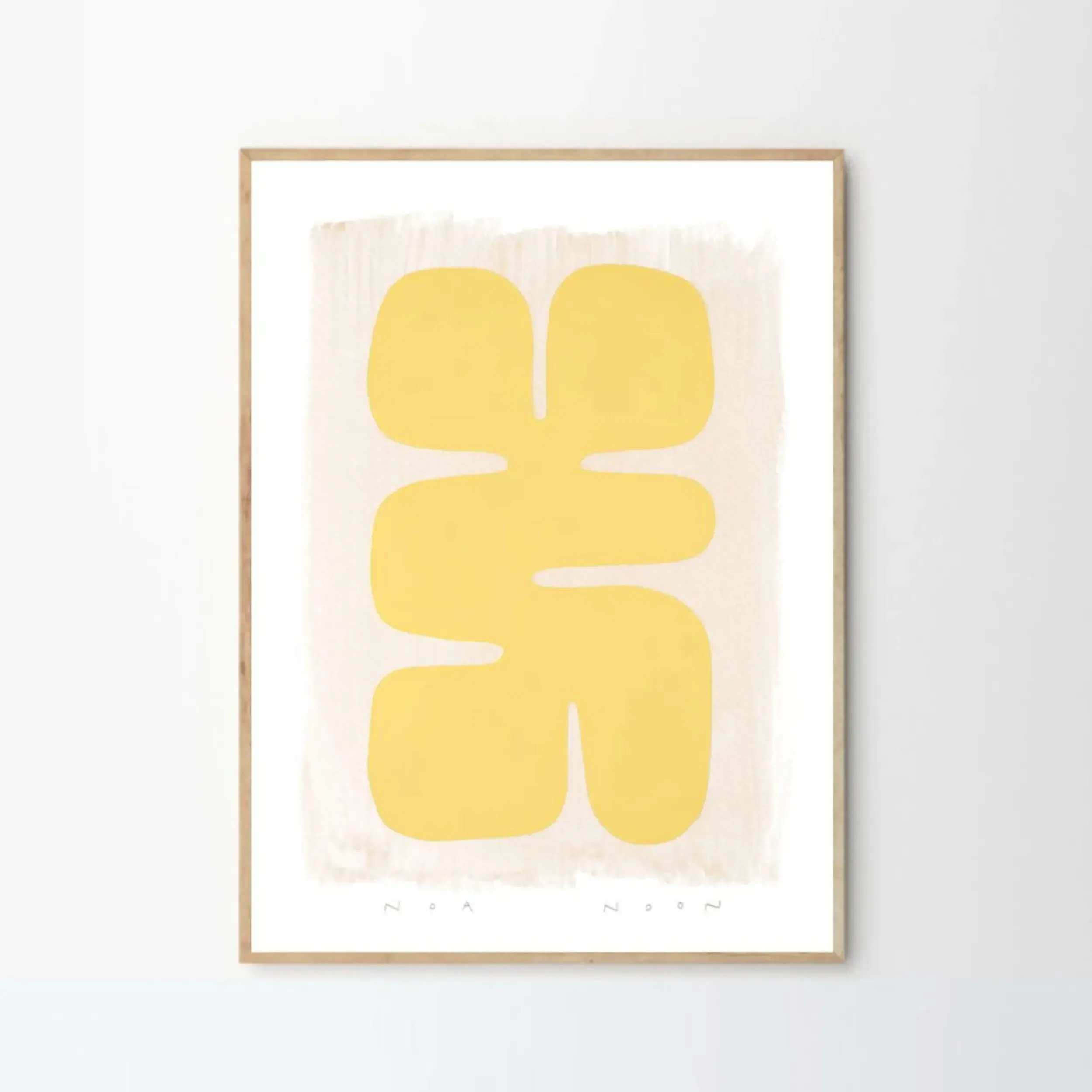 Hommage à la Lumière Print 50Cm x 70Cm