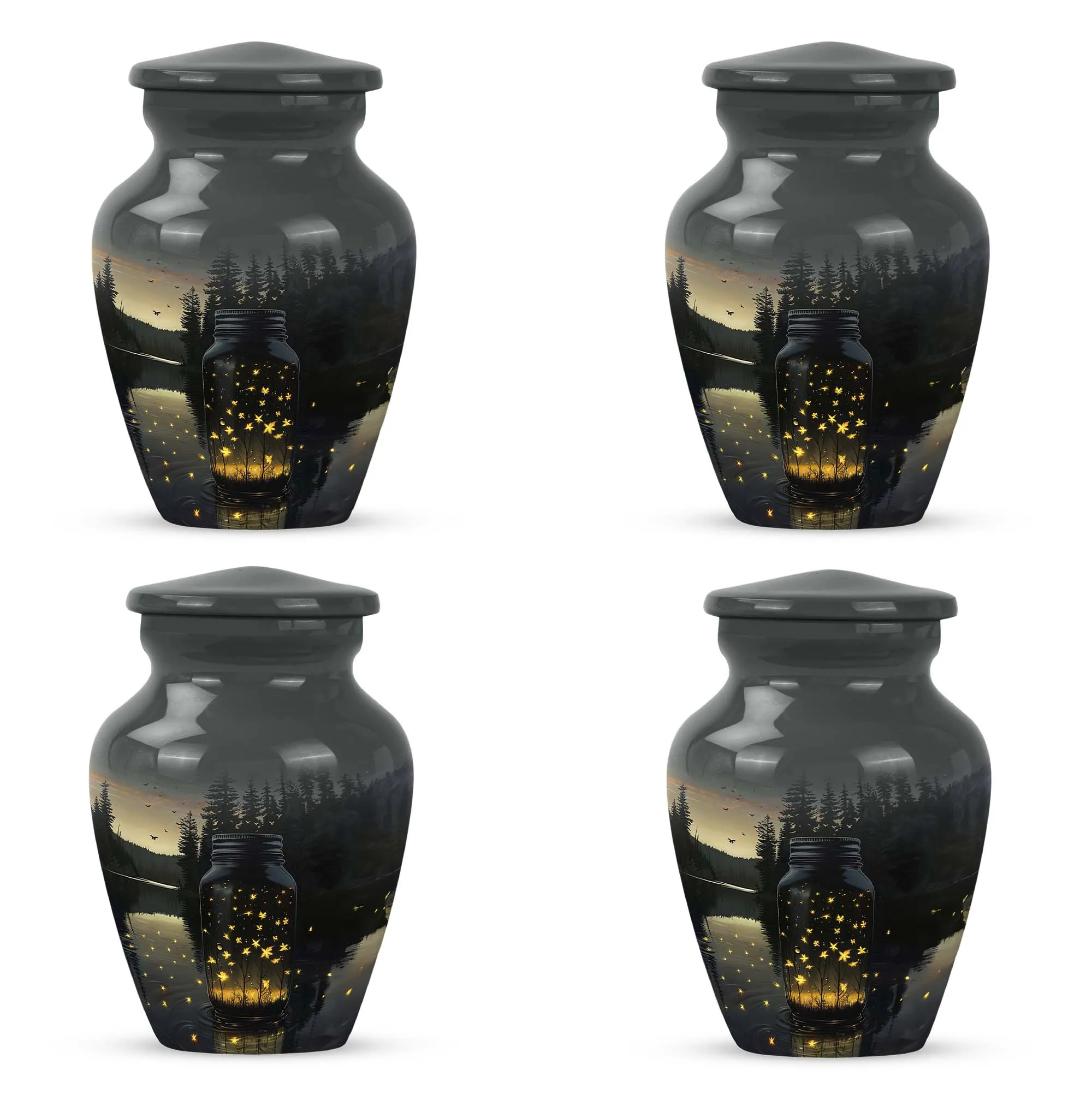 Honey pot Cremation Urn: Sophisticated Urn For Adult Ashes