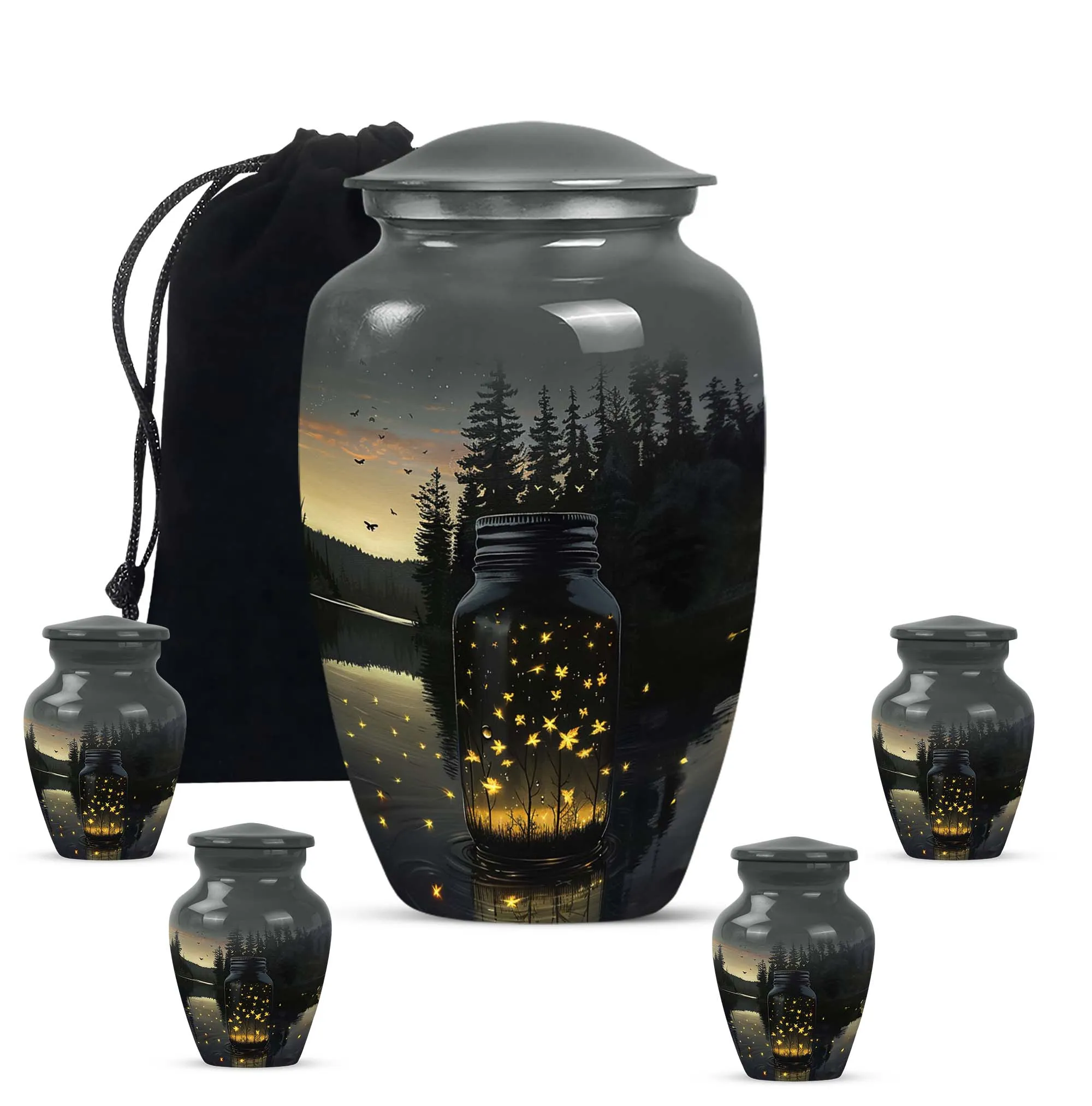 Honey pot Cremation Urn: Sophisticated Urn For Adult Ashes