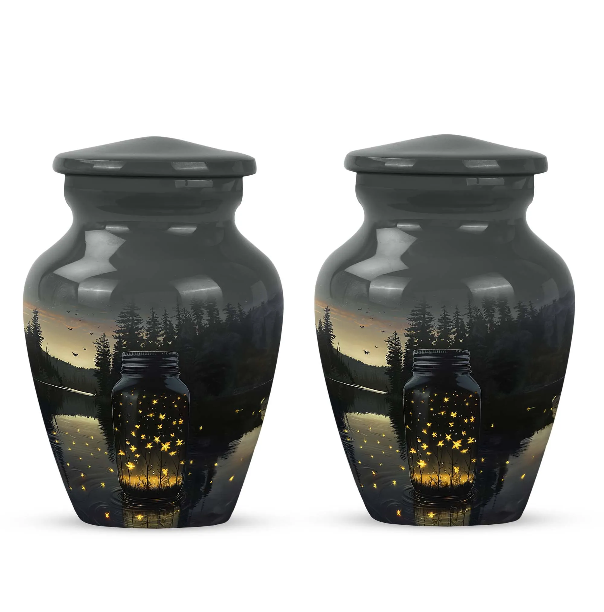 Honey pot Cremation Urn: Sophisticated Urn For Adult Ashes