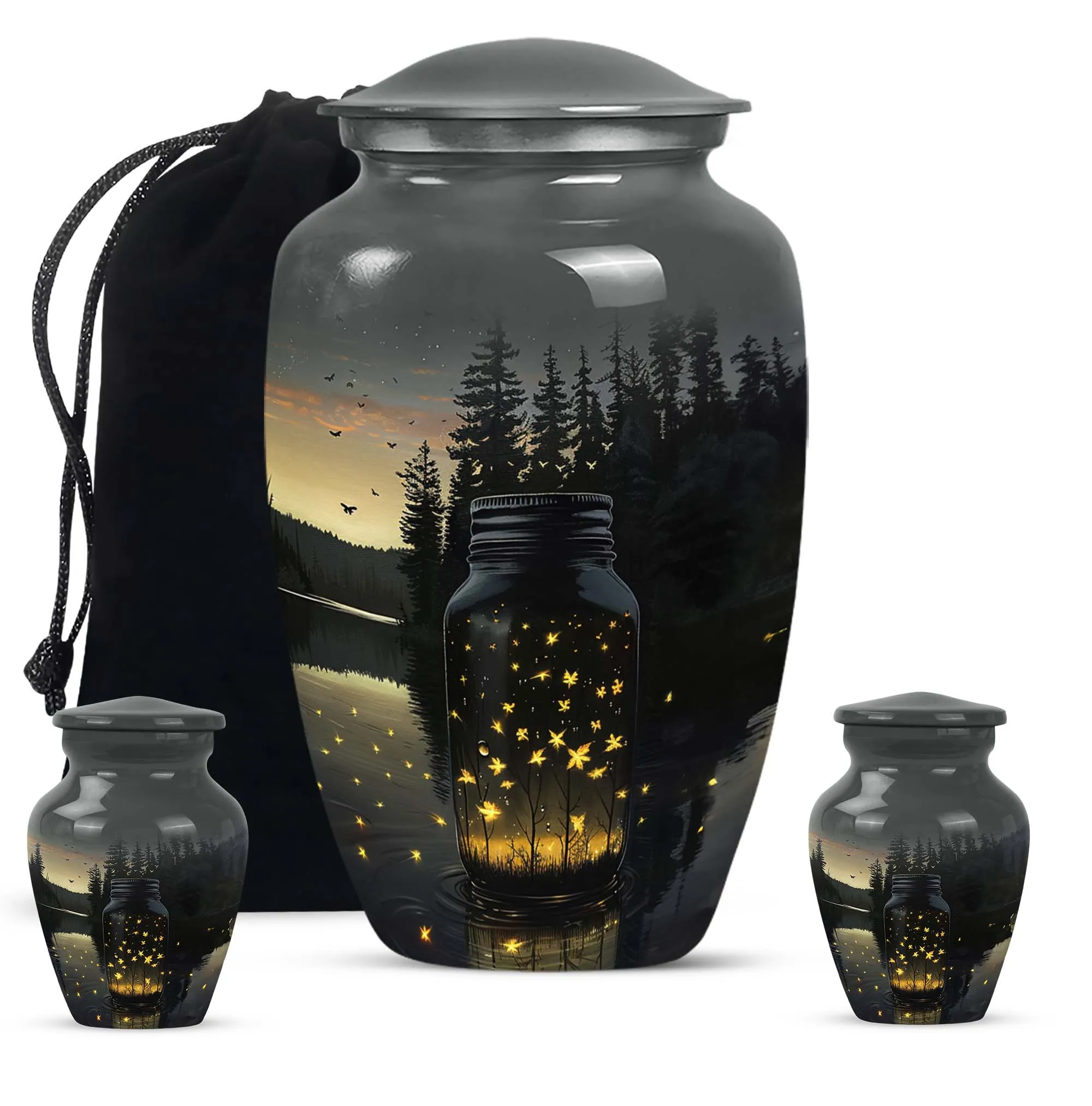 Honey pot Cremation Urn: Sophisticated Urn For Adult Ashes