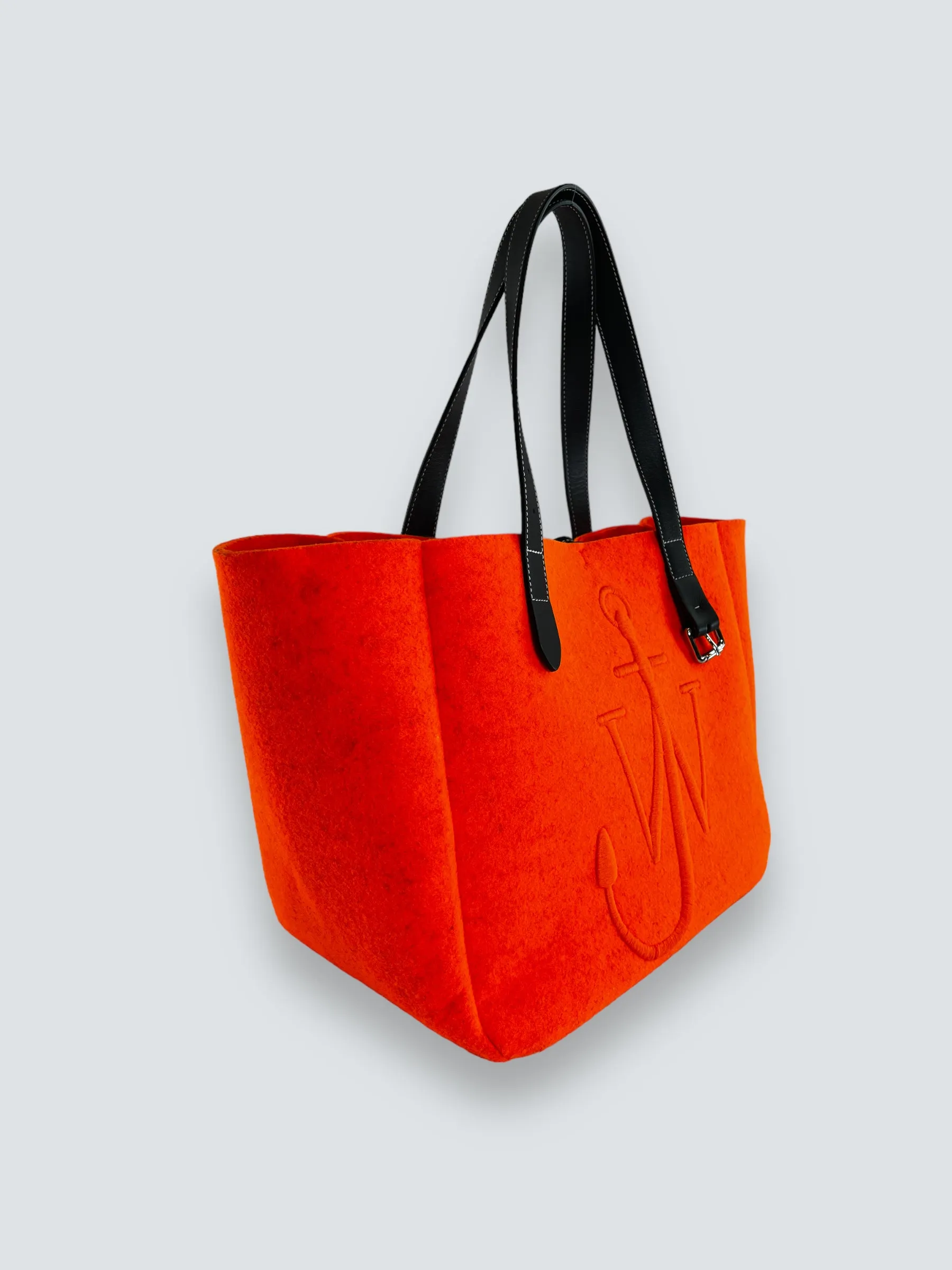 JW Anderson Orange Fabric Anchor Tote