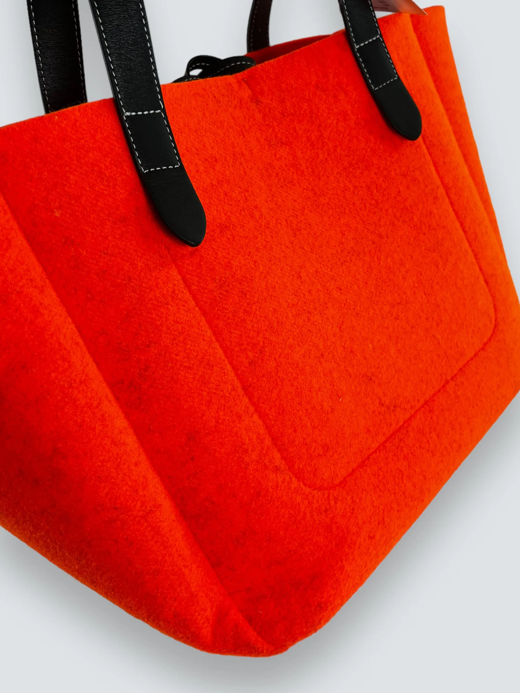 JW Anderson Orange Fabric Anchor Tote