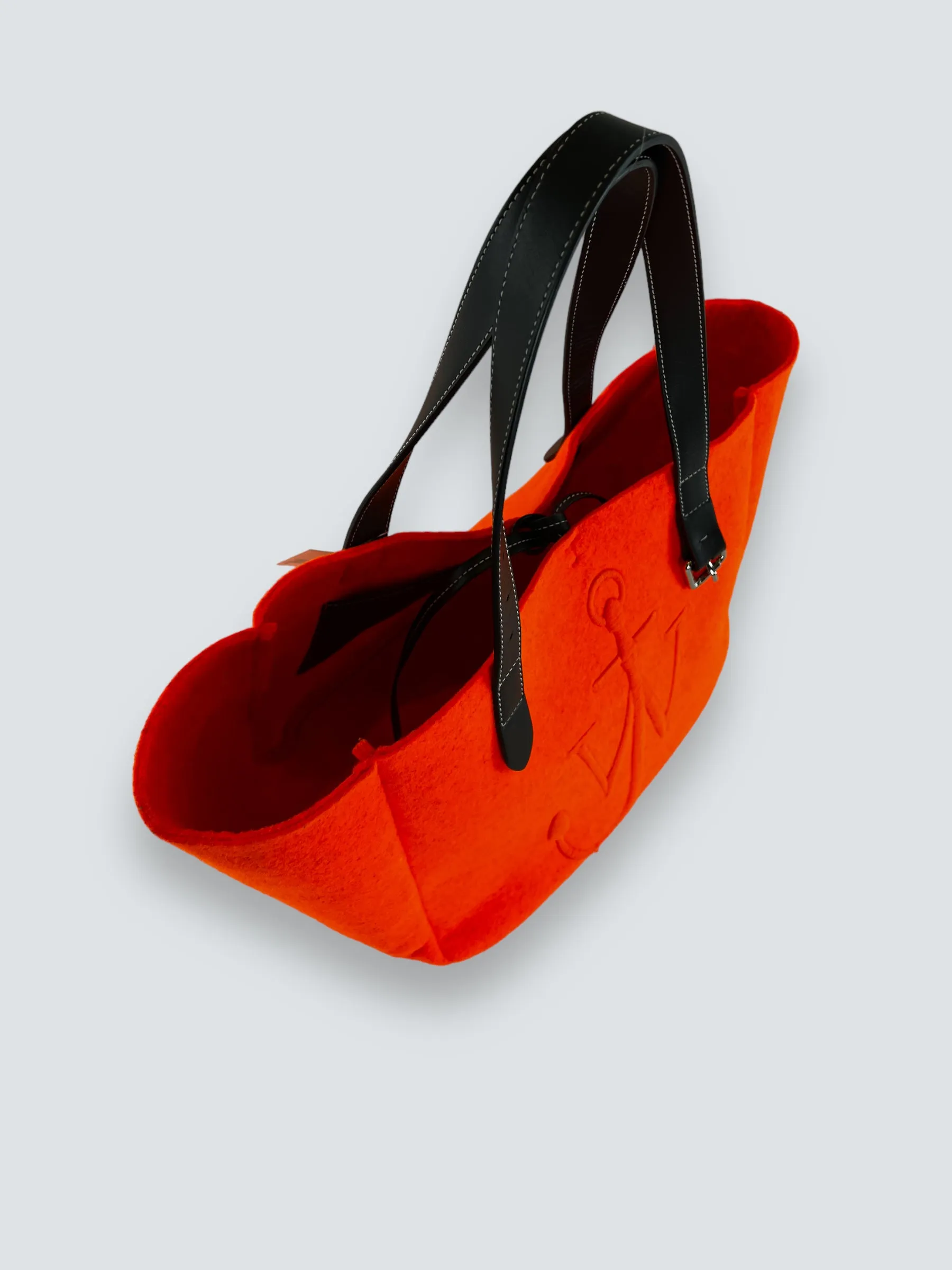 JW Anderson Orange Fabric Anchor Tote