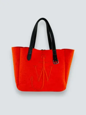 JW Anderson Orange Fabric Anchor Tote