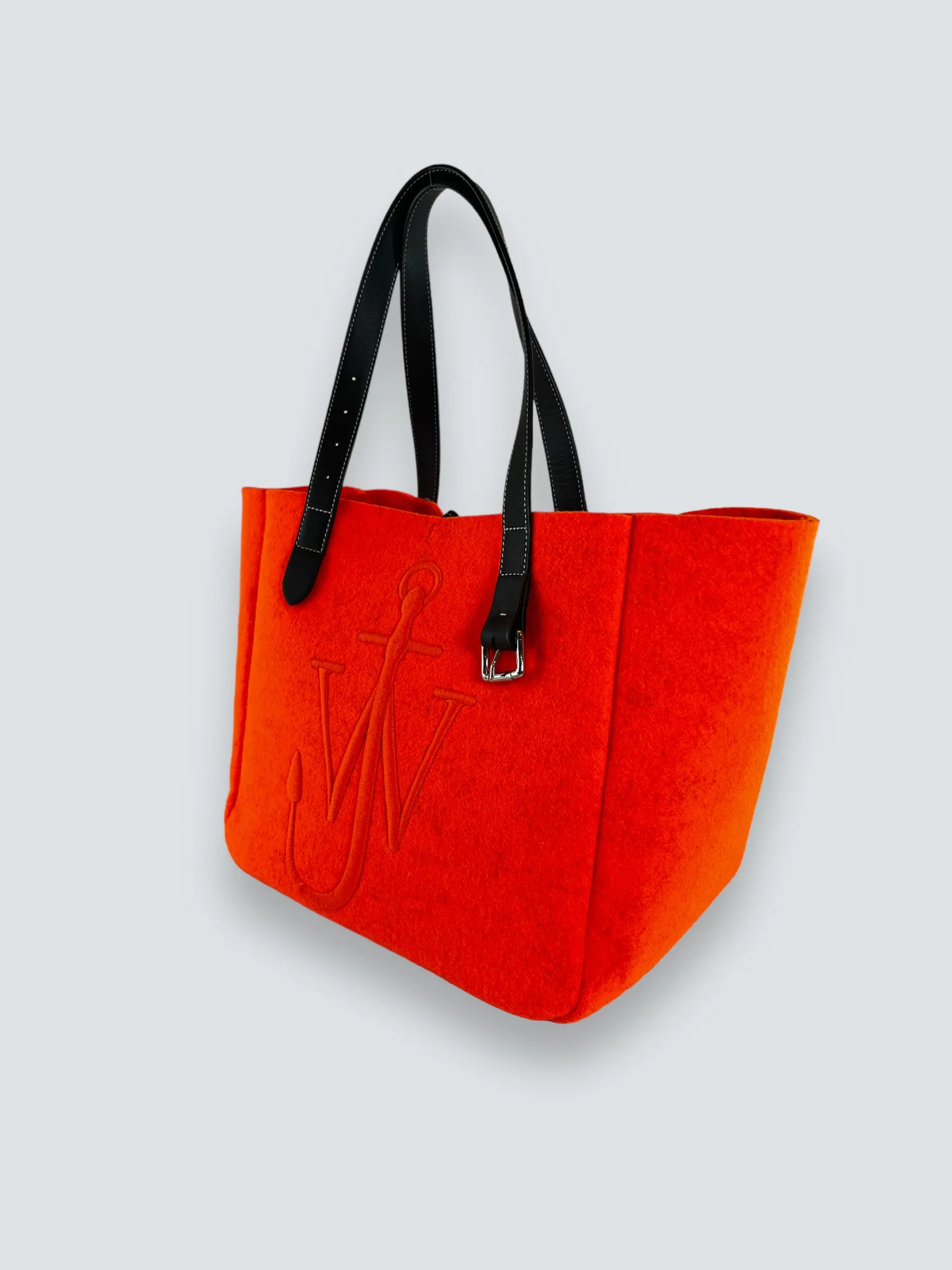 JW Anderson Orange Fabric Anchor Tote