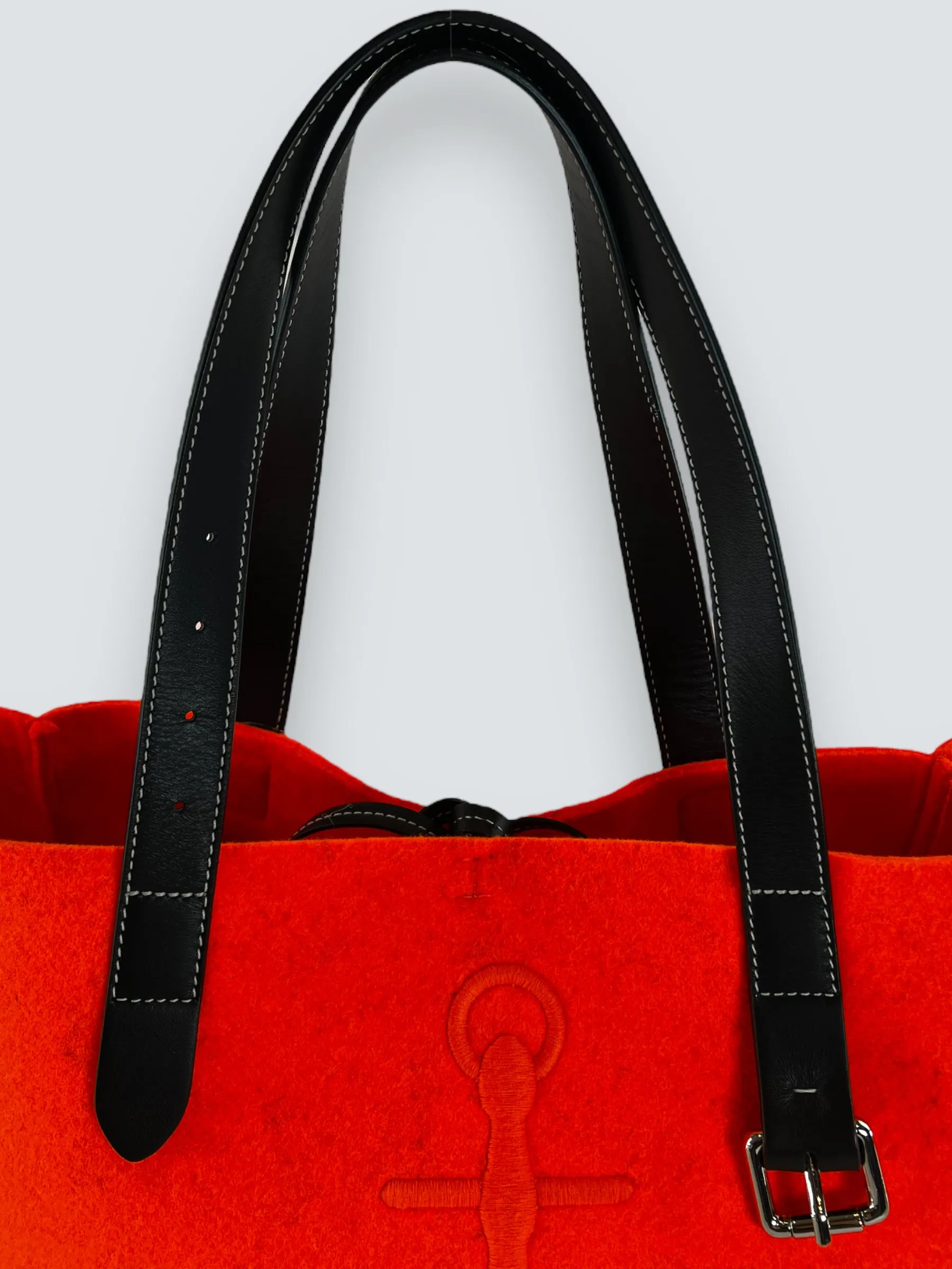 JW Anderson Orange Fabric Anchor Tote