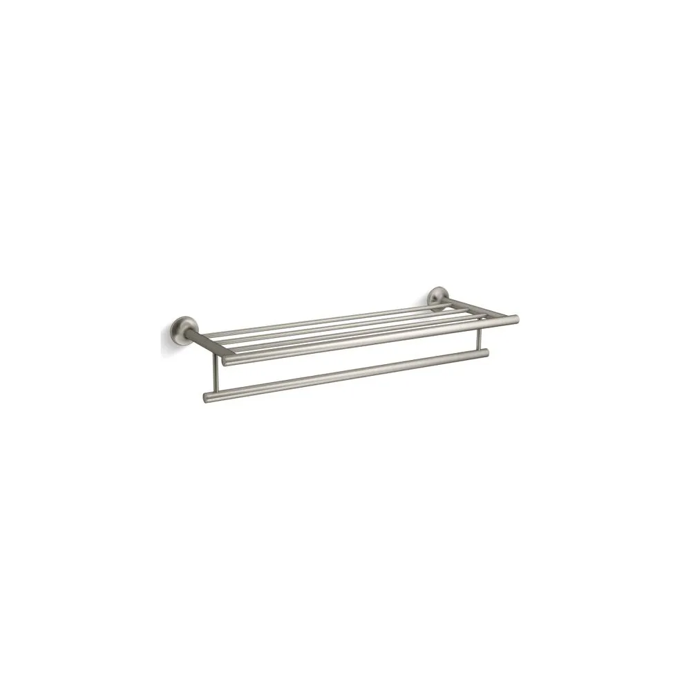 Kohler K-13448-BN Coralais 26-5/16" Wall Mounted Towel Shelf, Brushed Nickel