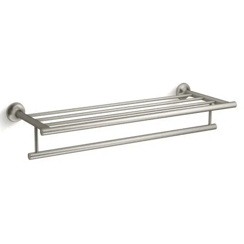 Kohler K-13448-BN Coralais 26-5/16" Wall Mounted Towel Shelf, Brushed Nickel
