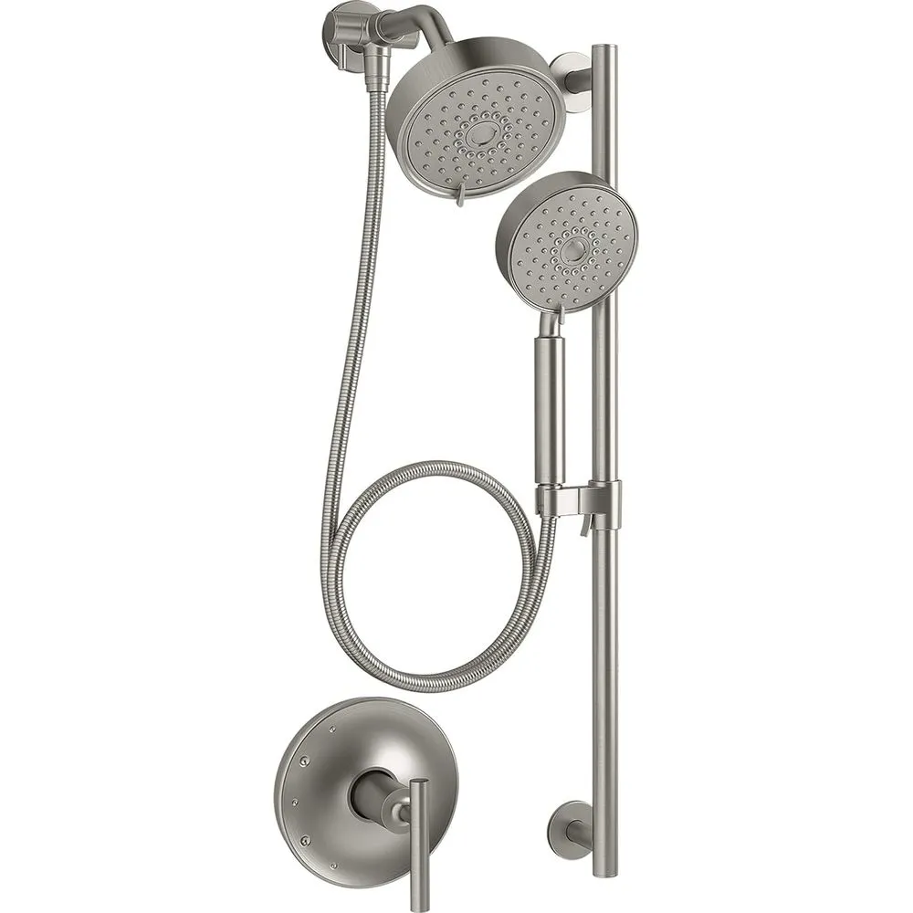 Kohler K-22181-BN Purist Showering Package, Vibrant Brushed Nickel
