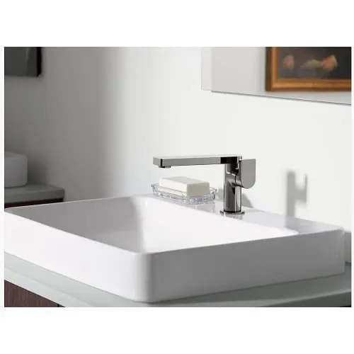 KOHLER K-73167-4-CP Composed Single-Handle Bathroom Sink Faucet with Lever Handle, Polished Chrome