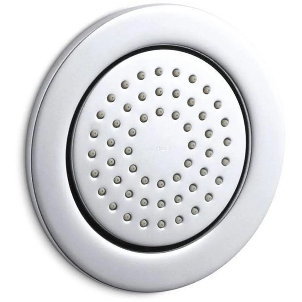 KOHLER K-8014-CP WaterTile Round 54-Nozzle Body Spray, Polished Chrome