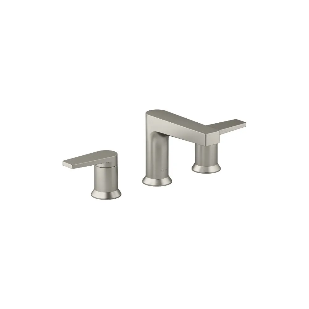 Kohler K-97100-4 Taut 1.2 GPM Widespread Bathroom Faucet - Nickel
