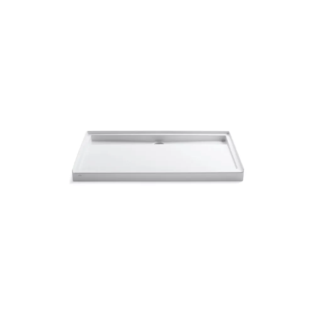 Kohler K-9928-0 Groove Acrylic Receptor 60-Inch by 36-Inch, Back Drain, White