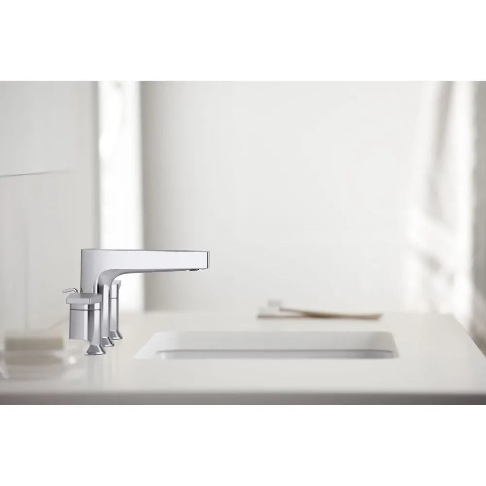 Kohler K971004CP Widespread Bathroom Faucet - Chrome 1.2 GPM