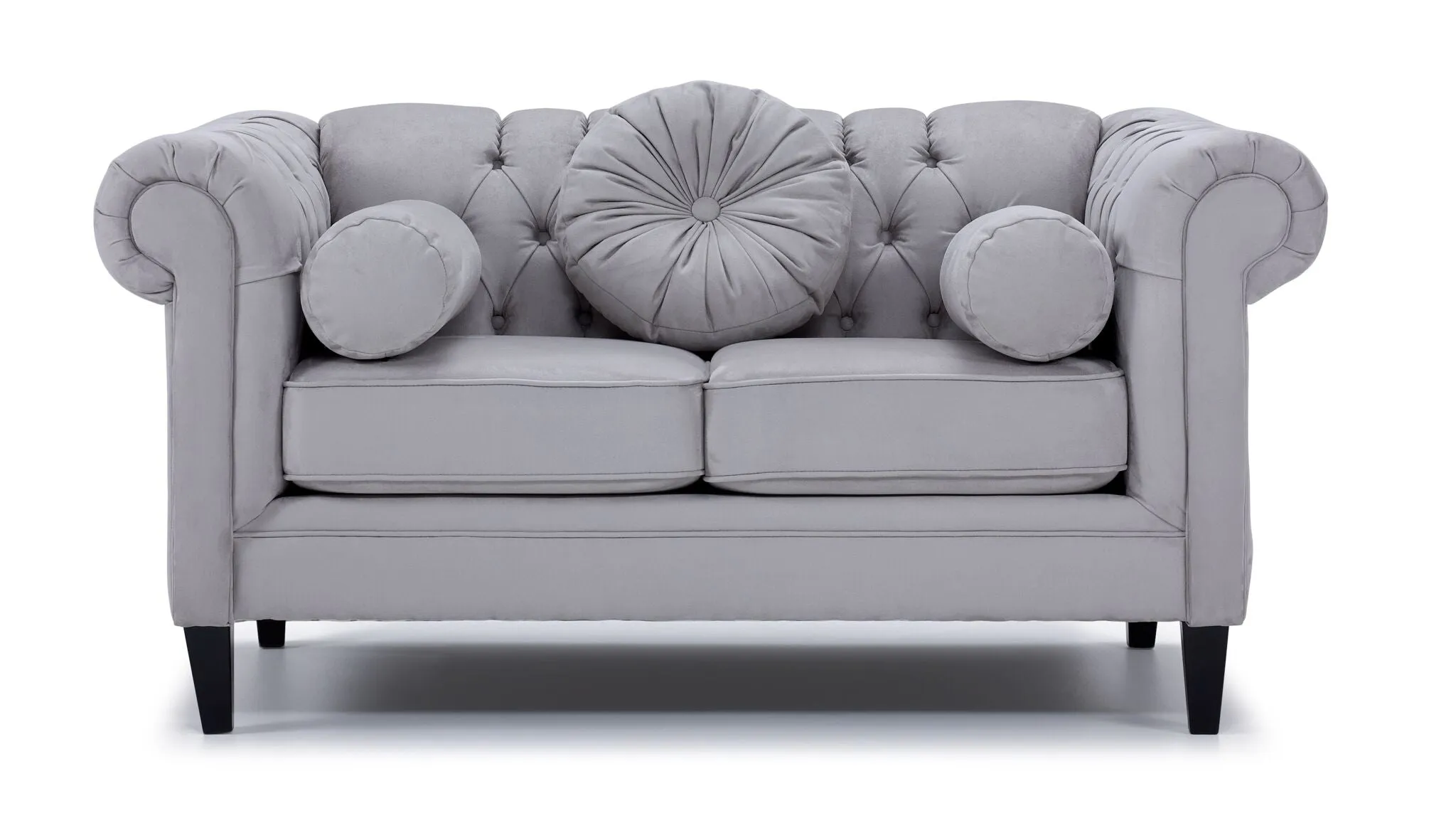 Lancaster Loveseat- Silver