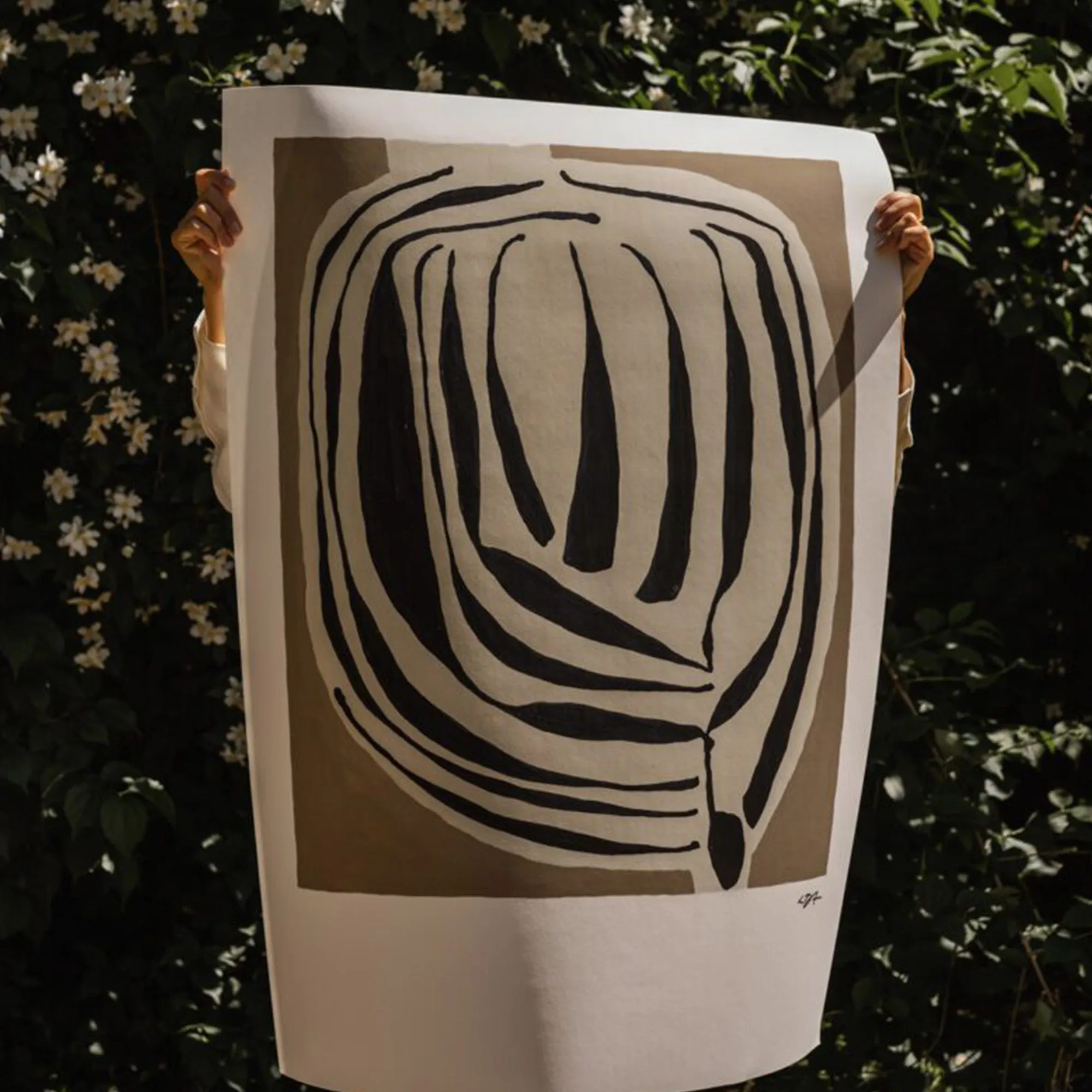 Layered Print 50cm x 70cm