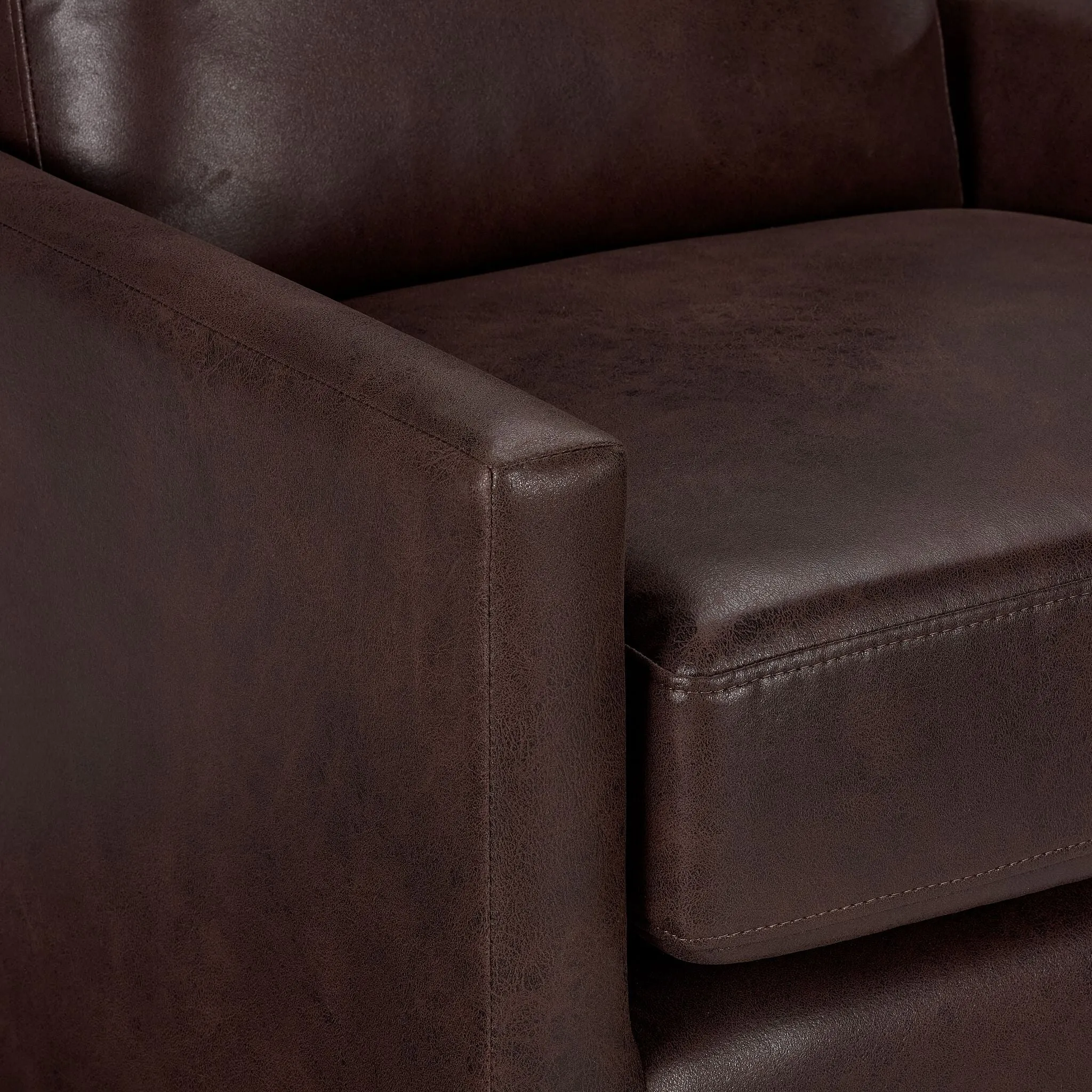Levi Accent Chair - Brown