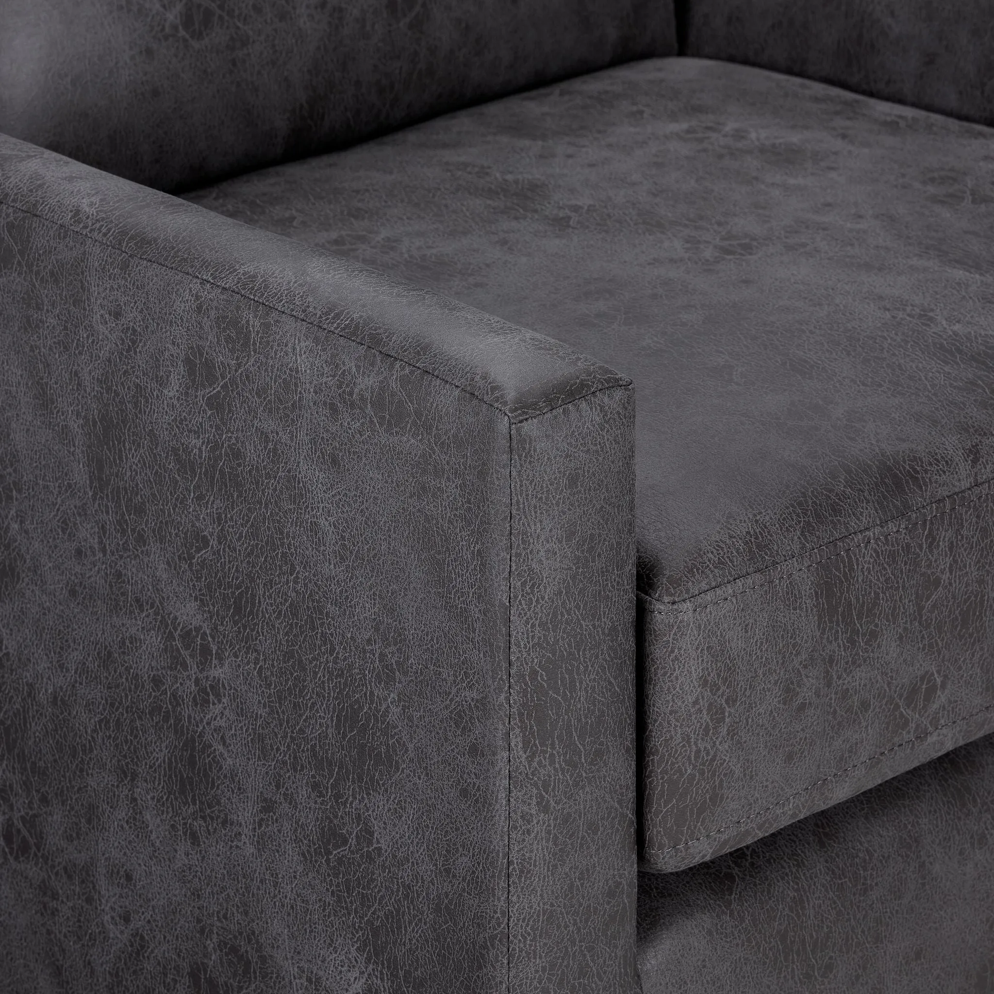 Levi Accent Chair - Grey