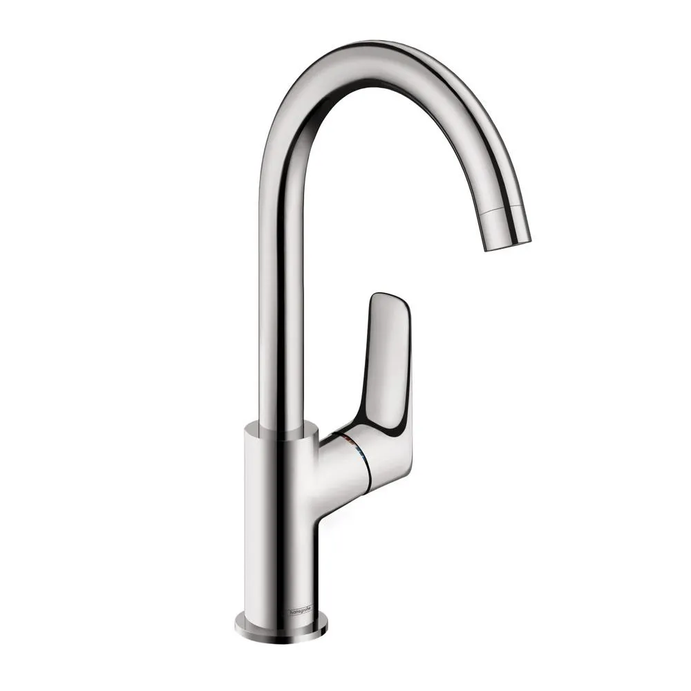 Logis Faucet Single Handle with Drain Assembly Finish: Chrome