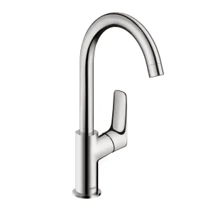 Logis Faucet Single Handle with Drain Assembly Finish: Chrome