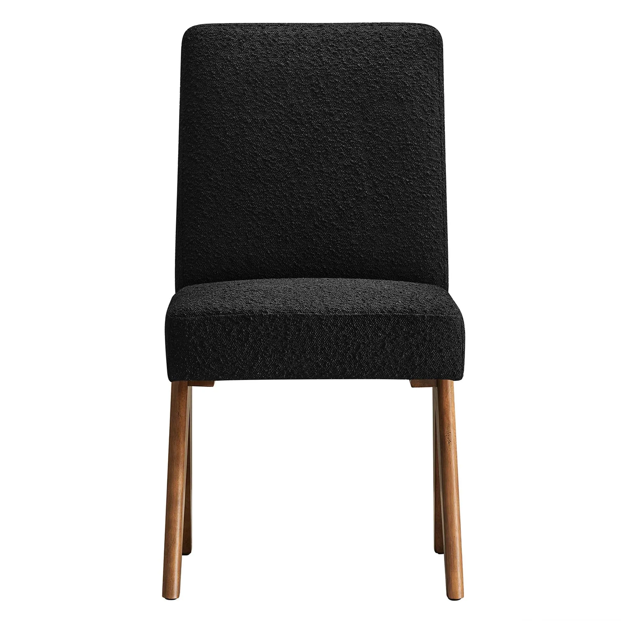 Lyra Boucle Fabric Dining Room Side Chair - Set of 2 by Modway