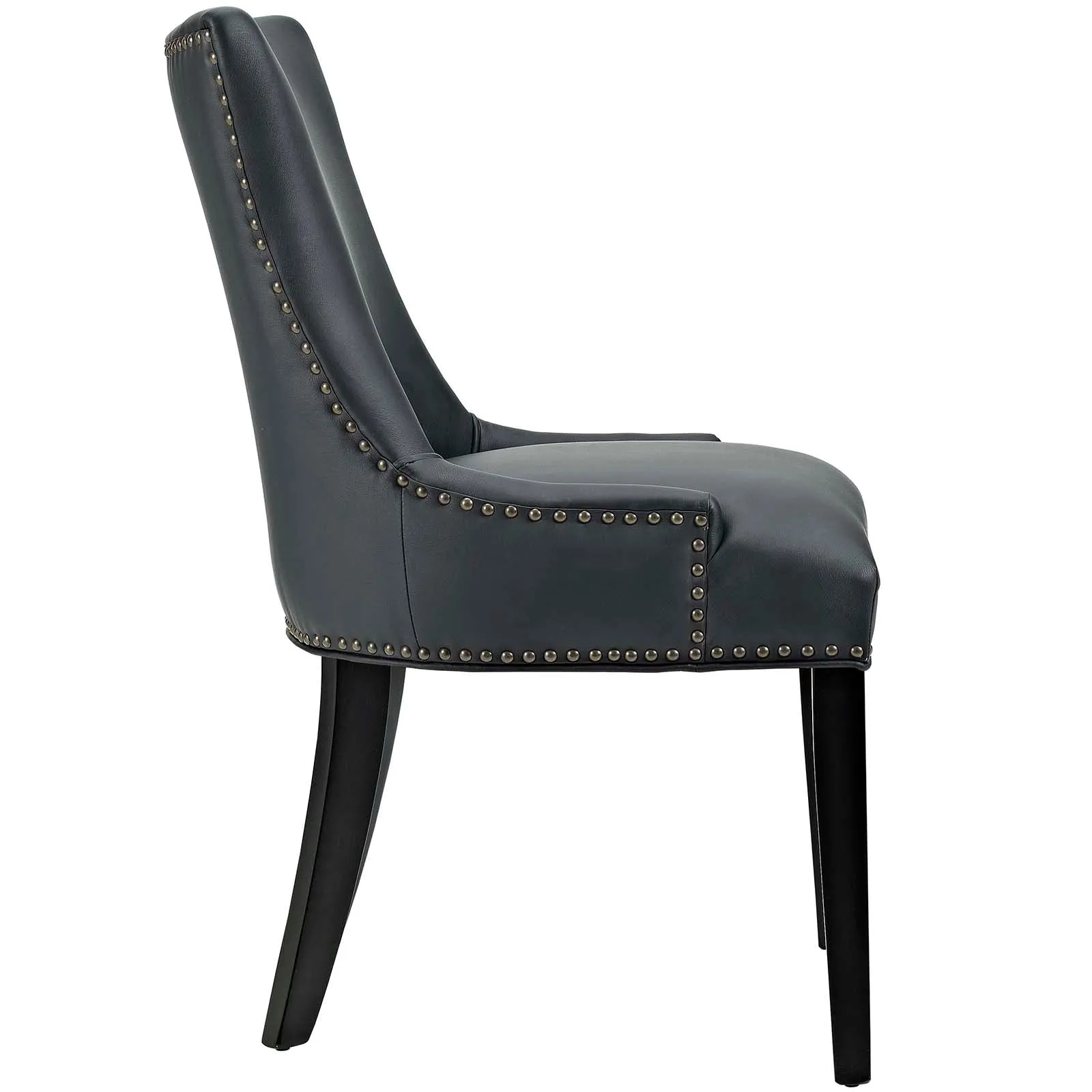 Marquis Dining Chair Faux Leather Set of 2 by Modway