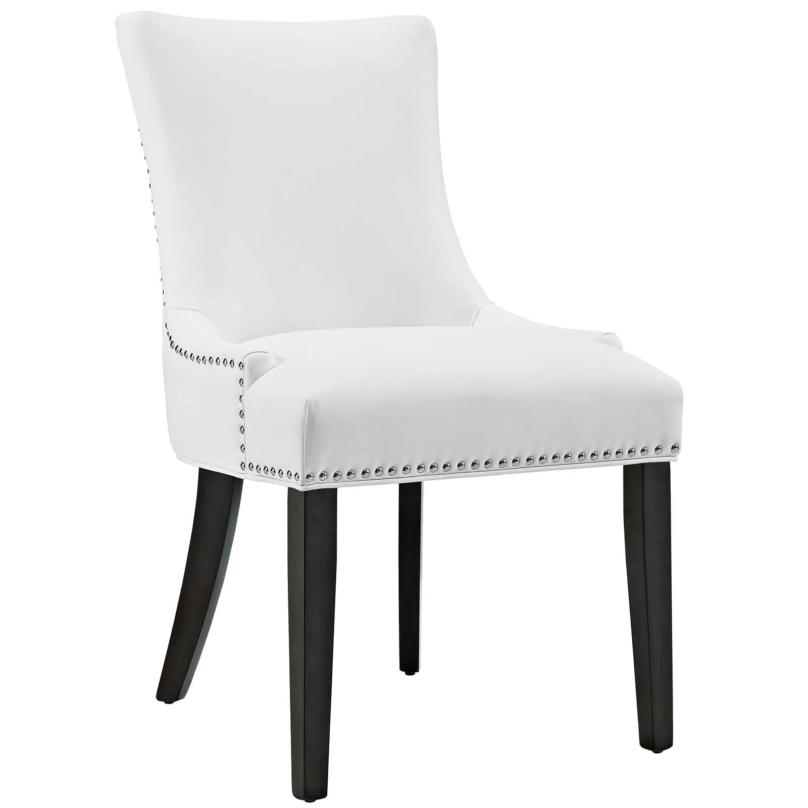 Marquis Dining Chair Faux Leather Set of 2 by Modway