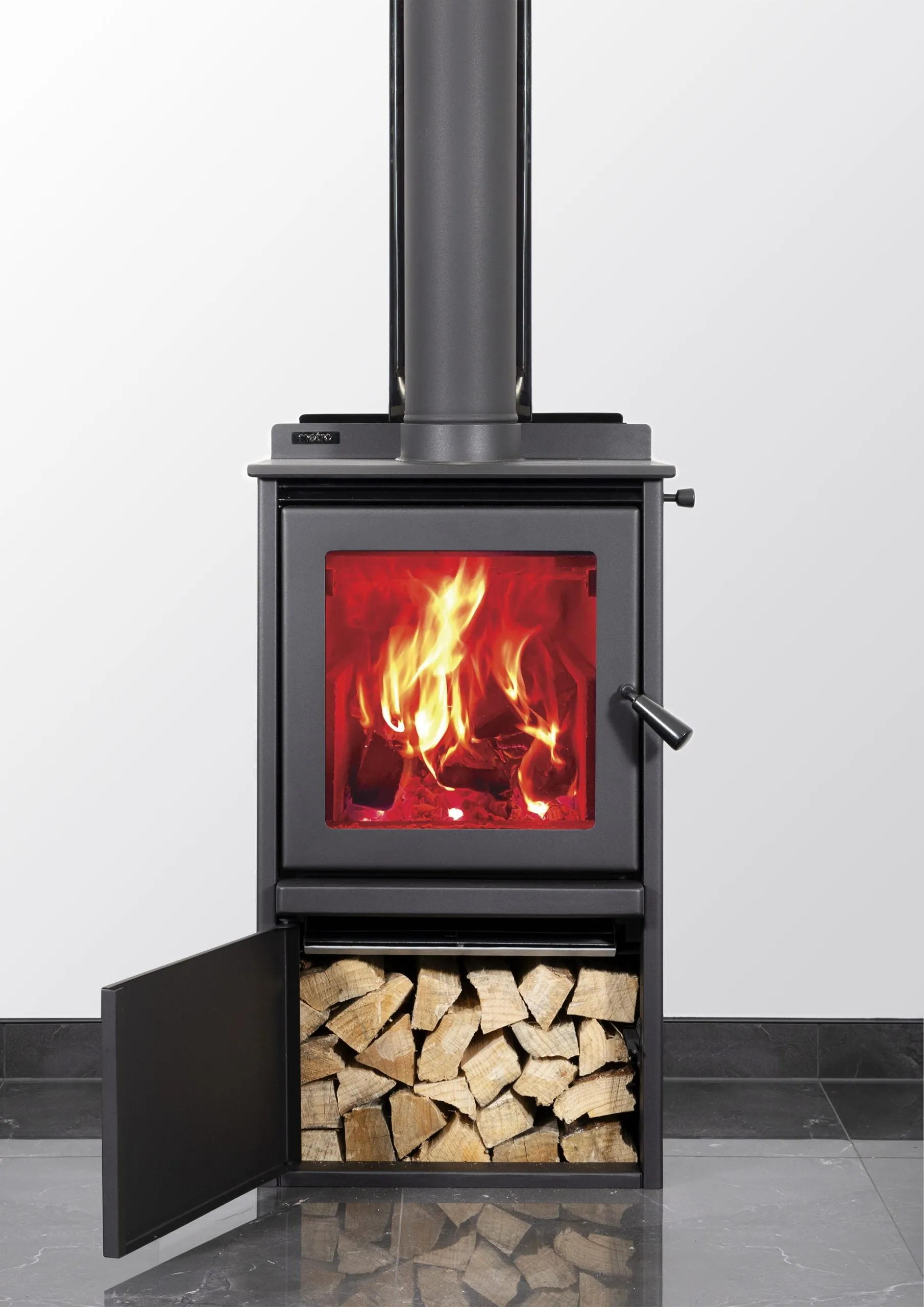 Metro Rad Plus Wood Fire