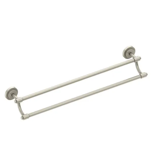 Moen DN0722BN Iso 24-Inch Double Towel Bar, Brushed Nickel