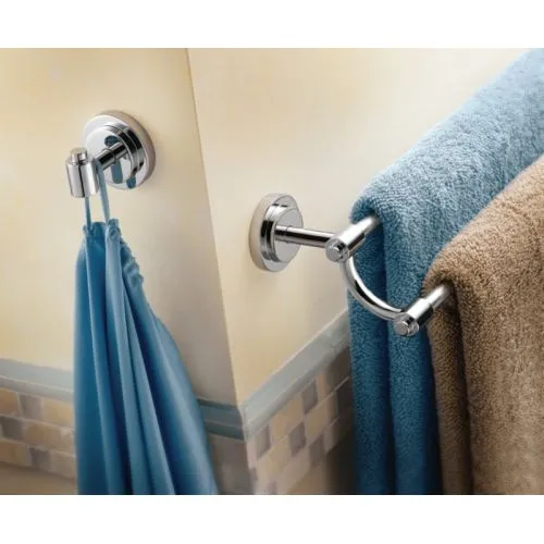 Moen DN0722BN Iso 24-Inch Double Towel Bar, Brushed Nickel
