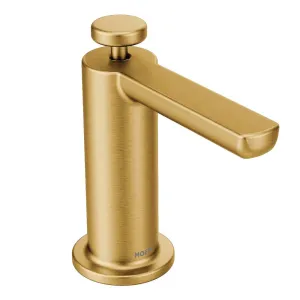 Moen S3947BG Modern Brushed Gold Soap and Lotion Dispenser