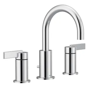 Moen T6222 Cia Widespread Bathroom Faucet - Chrome, 1.2 GPM
