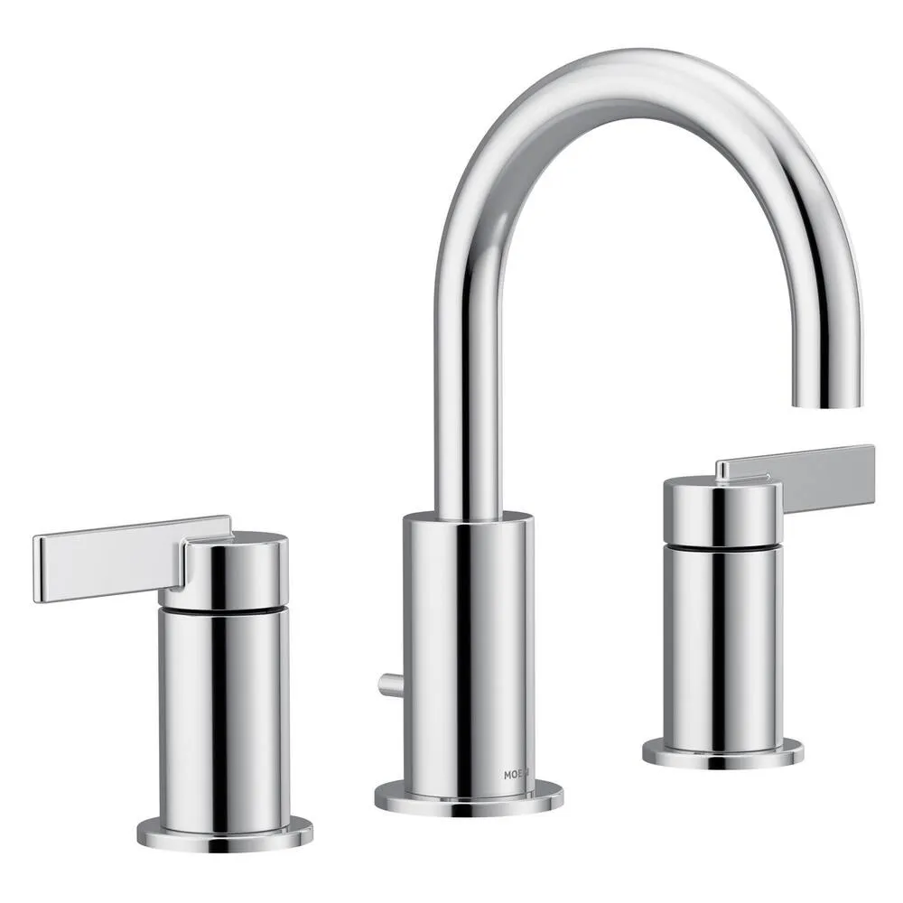 Moen T6222 Cia Widespread Bathroom Faucet - Chrome, 1.2 GPM