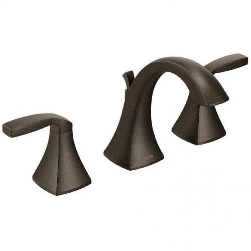 Moen T6905ORB Voss Double Handle Widespread Bathroom Faucet Oil Rubbed Bronze