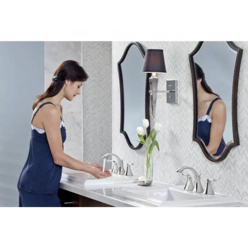 Moen T6905ORB Voss Double Handle Widespread Bathroom Faucet Oil Rubbed Bronze
