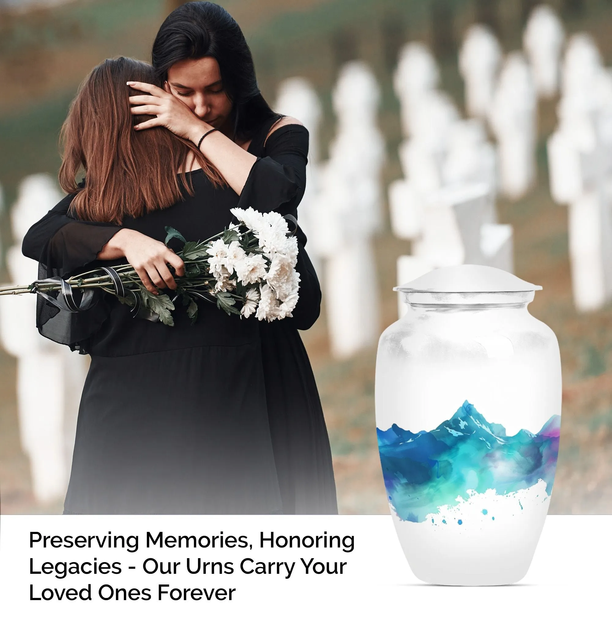 MOUNTAINS Urn: A Sublime Memorial for Loved Ones