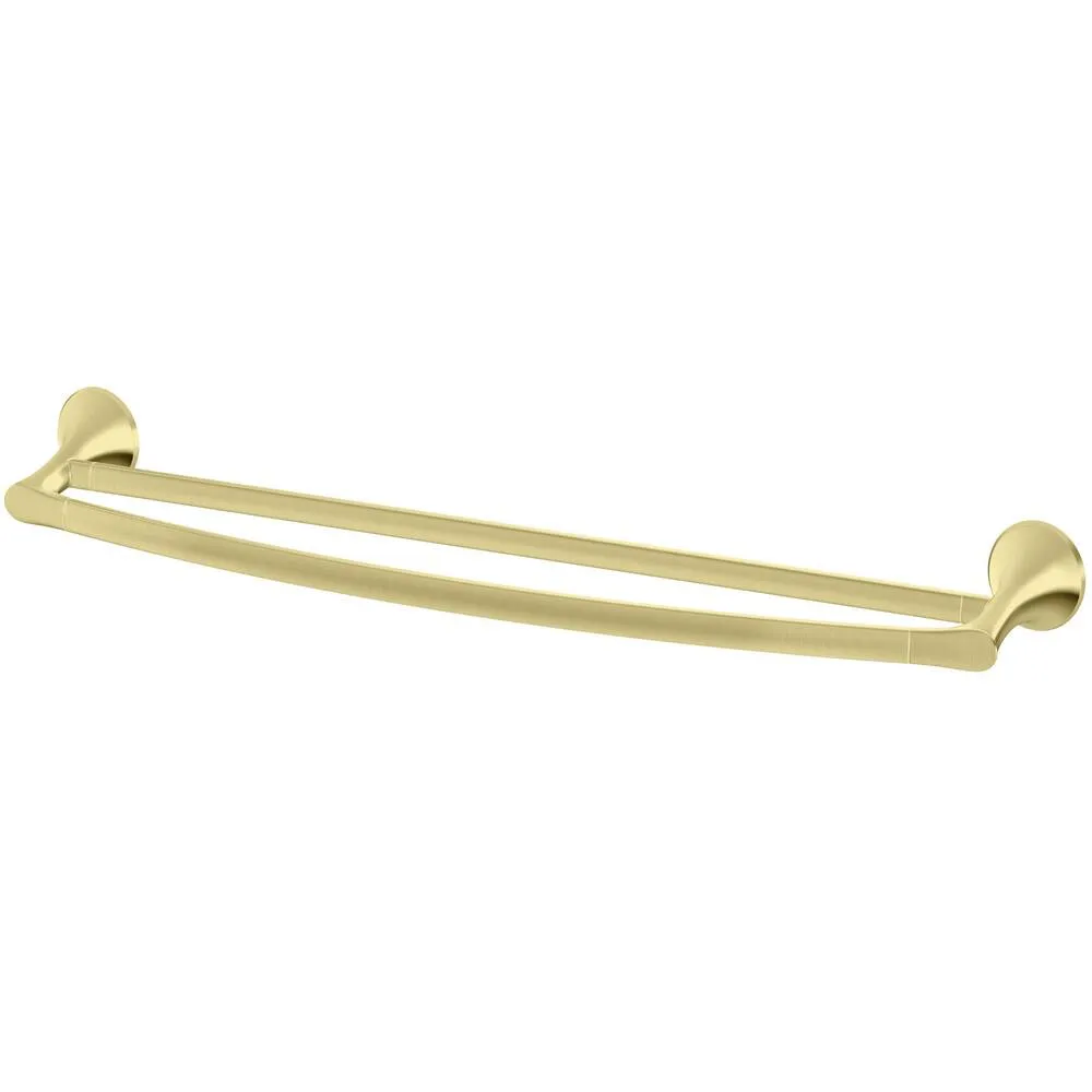 Pfister BTB-RH2BG Rhen 24 in. Double Towel Bar in Brushed Gold