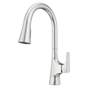 Pfister GT529-NRS Norden 1-Handle Pull-Down Kitchen Faucet ; Stainless Steel