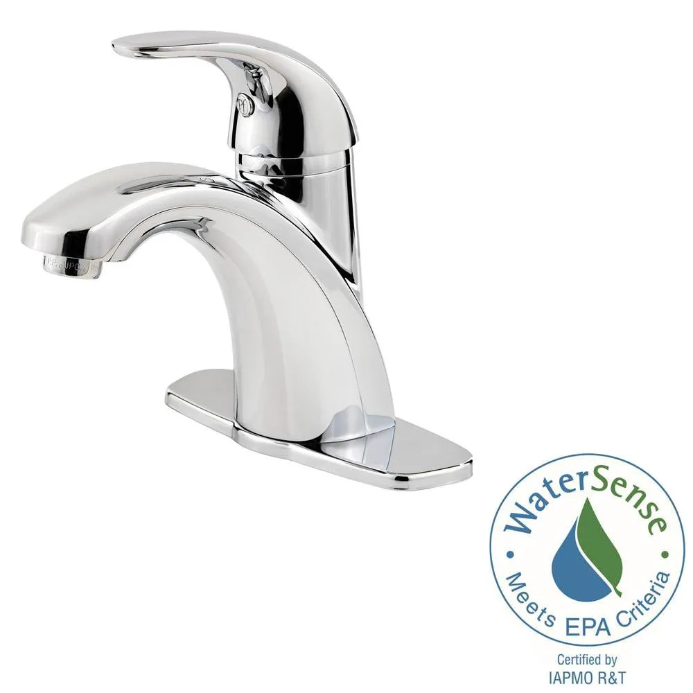 Pfister LF-042-PRCC Parisa 4 in. Centerset Single-Handle Bathroom Faucet in Polished Chrome