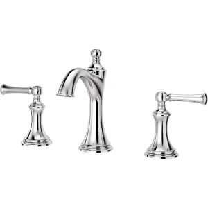 Pfister LG49-TB0 Tisbury 8" Widespread Bathroom Faucet, Polished Chrome