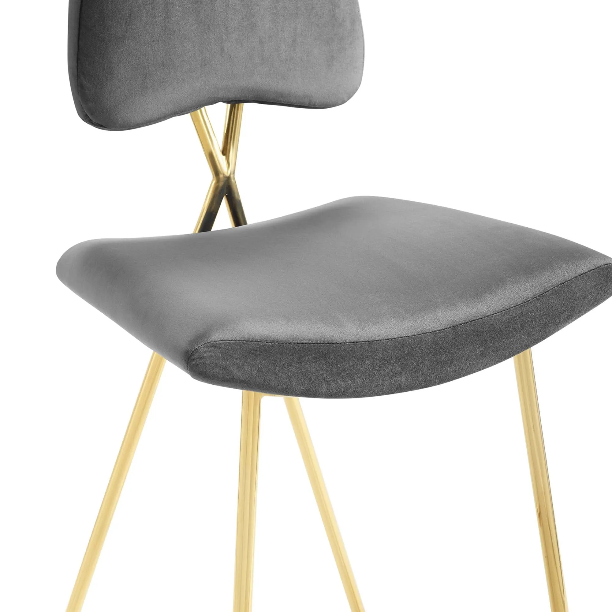 Ponder Bar Stool Performance Velvet Set of 2 by Modway