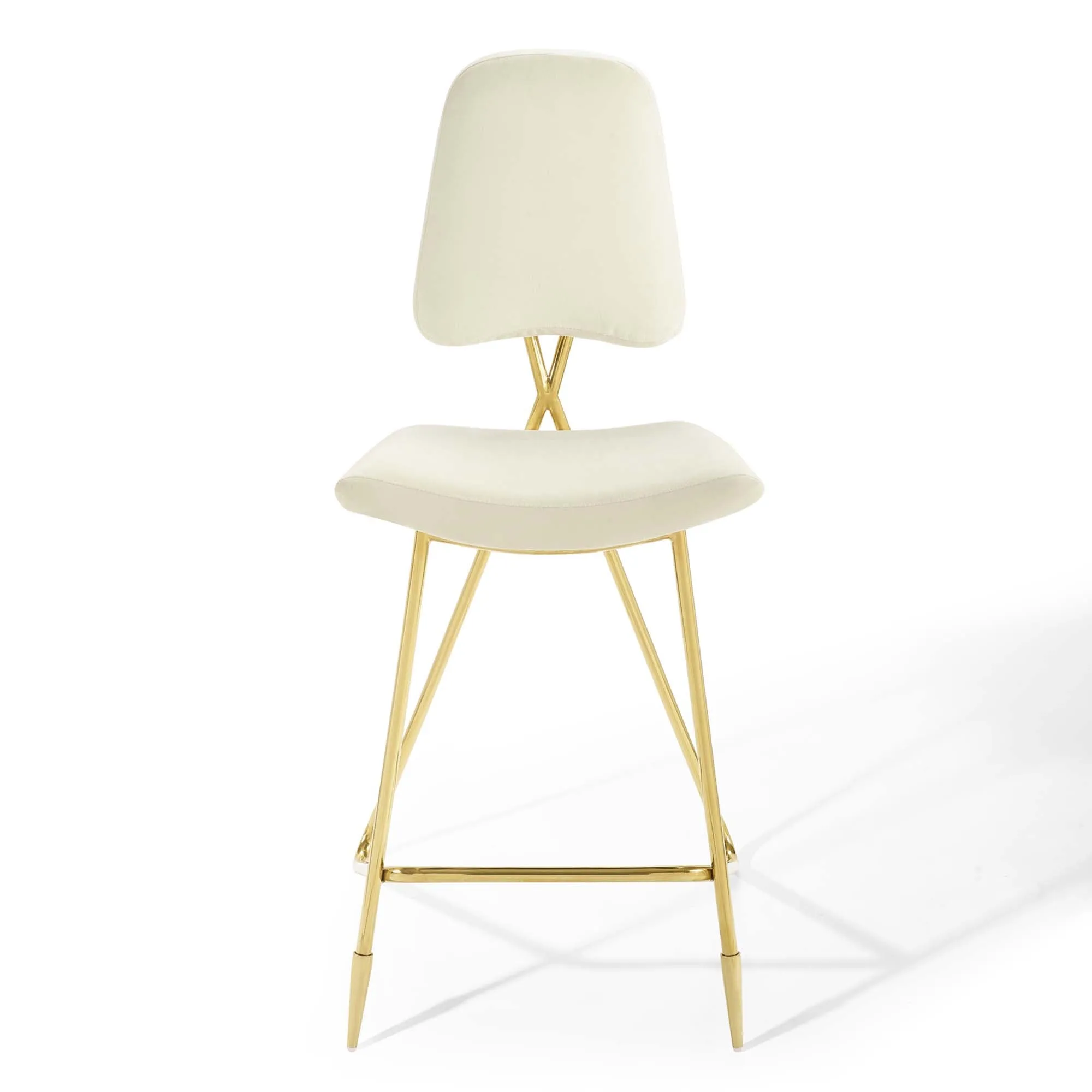 Ponder Bar Stool Performance Velvet Set of 2 by Modway
