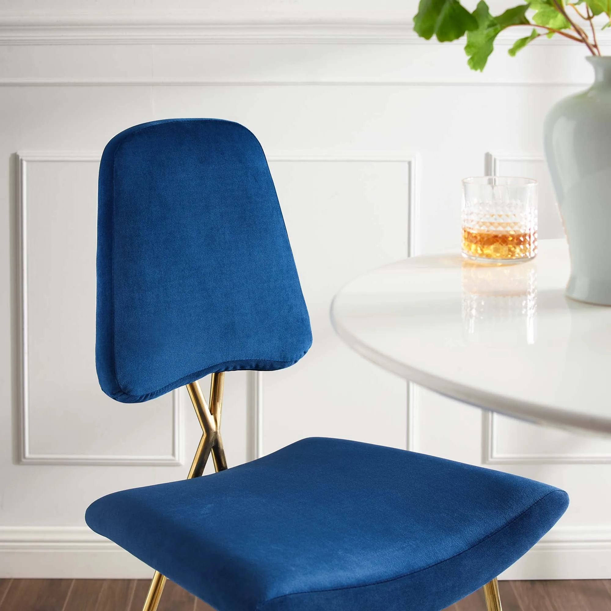 Ponder Bar Stool Performance Velvet Set of 2 by Modway