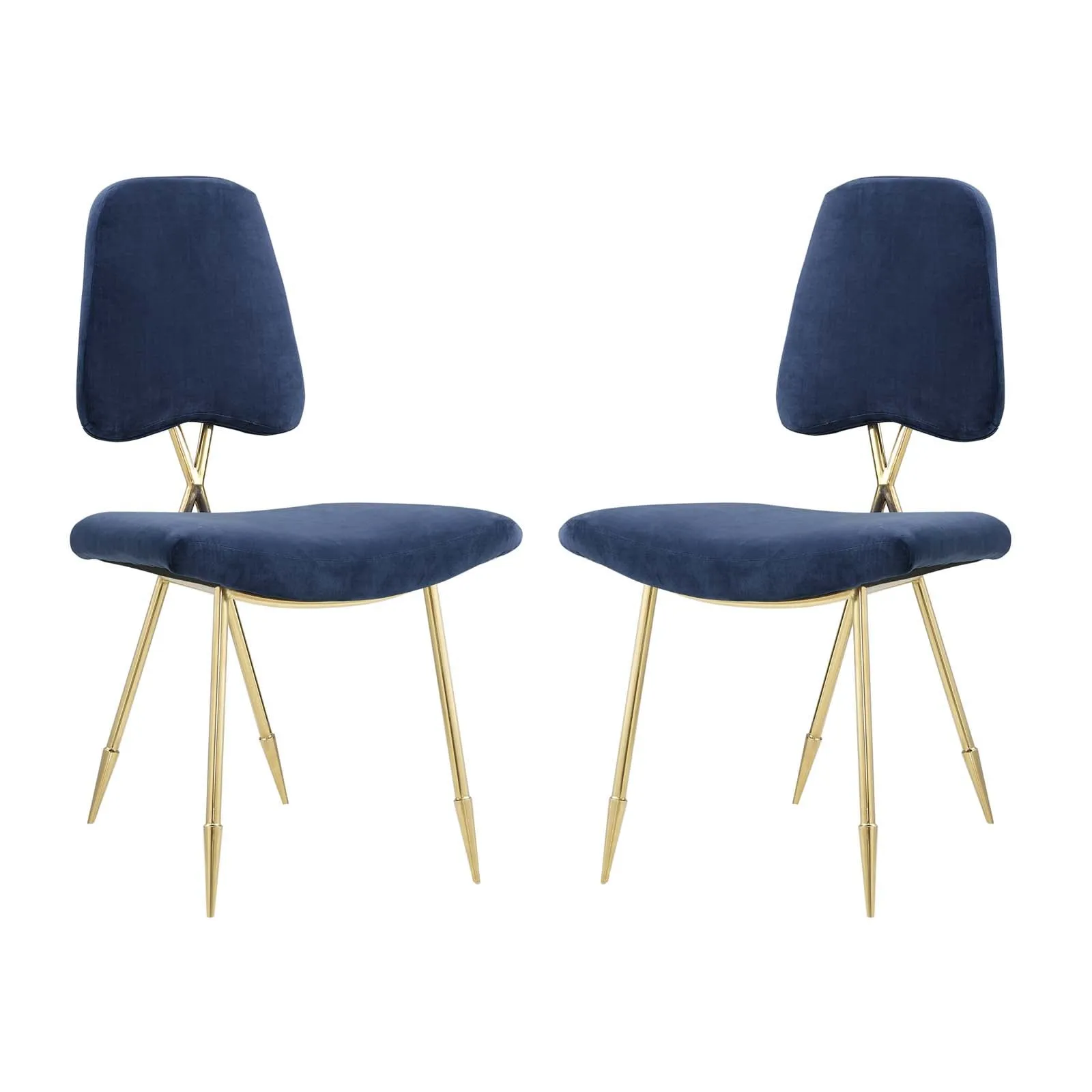 Ponder Dining Side Chair Set of 2 by Modway