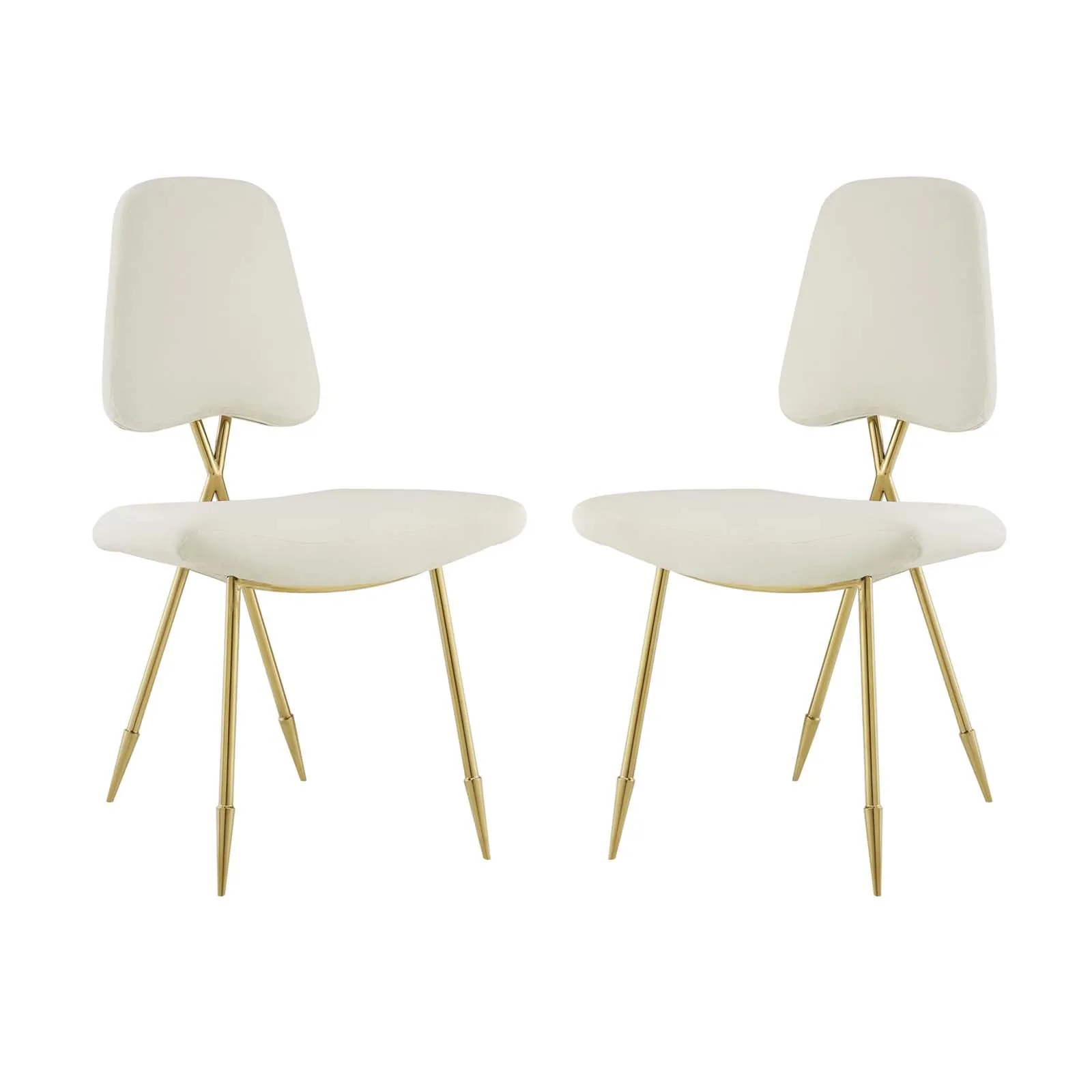 Ponder Dining Side Chair Set of 2 by Modway