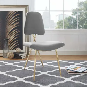 Ponder Performance Velvet Dining Side Chair by Modway